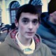 Илья Кубраков на Манежной площади, кадр из видео