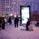 На площади "Пяти Углов". Мурманск. 2 января. © Андрей Съедин